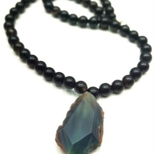 Natural Blue Agate Locket